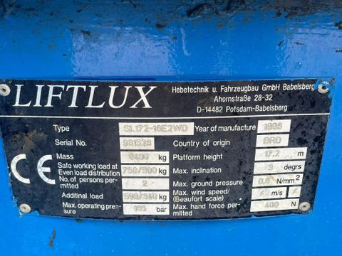 Liftlux
SL172-18E2WD | 19.2 METER | NOT WORKING | Hulleman Trucks [15]
