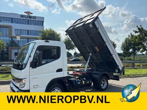FUSO 3C15 3 Zijdige Kipper Airco Trekhaak EURO 6 28700KM ! | Van Nierop BV [1]