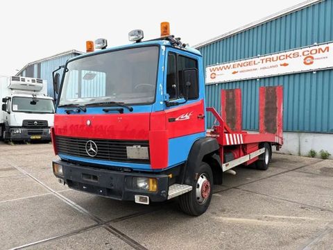 Mercedes-Benz 814 RECOVERY TRUCK / CAR-MACHINE TRANSPORTER (6-CILINDER / MANUAL GEARBOX / FULL STEEL SUSPENSION / WINCH / HYDRAULIC RAMPS) | Engel Trucks B.V. [1]