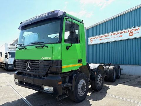 Mercedes-Benz K 8x4 FULL STEEL CHASSIS (EPS WITH CLUTCH (3 PEDALS) / FULL STEEL SUSPENSION / REDUCTION AXLES / AIRCONDITIONING) | Engel Trucks B.V. [1]