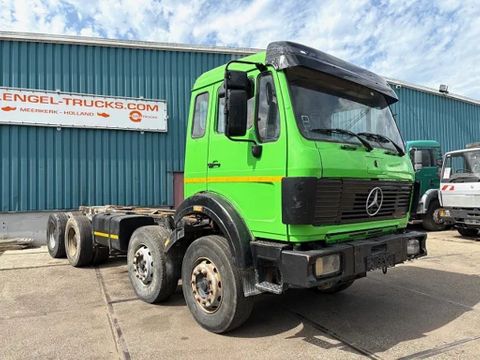 Mercedes-Benz 3335K 8x4 FULL STEEL CHASSIS (ZF16 MANUAL GEARBOX / RETARDER / FULL STEEL SUSPENSION / REDUCTION AXLES) | Engel Trucks B.V. [2]