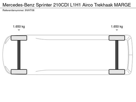 Mercedes-Benz 210CDI L1H1 Airco Trekhaak MARGE | Van Nierop BV [14]