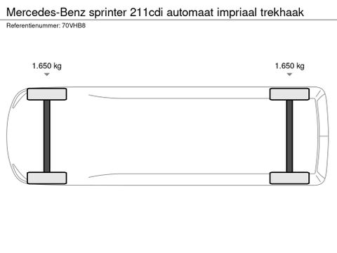 Mercedes-Benz sprinter 211cdi automaat impriaal trekhaak | Van Nierop BV [8]