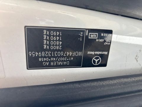 Mercedes-Benz 114CDI L2H1 Automaat Airco Cruisecontrol Trekhaak EURO 6 | Van Nierop BV [12]
