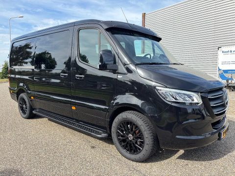 Mercedes-Benz 319CDI L2H1 Dubbelcabine 6+1 Pers Automaat Airco Cruisecontrol Led/Xenon 3500KG Trekhaak NIEUW BPM VRIJ | Van Nierop BV [4]