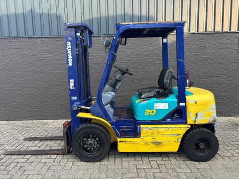 Komatsu Vorkheftruck Diesel 7100 UUR MARGE | Van Nierop BV [2]