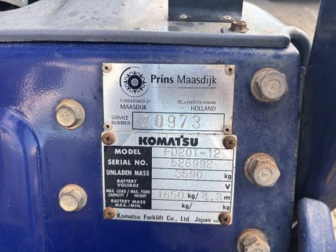 Komatsu Vorkheftruck Diesel 7100 UUR MARGE | Van Nierop BV [7]