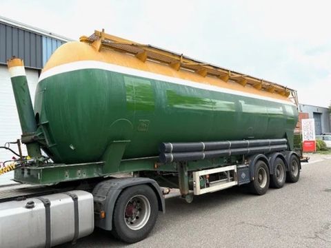 Feldbinder KIP48 3 3-AXLE 48M3 KIPPING SILO TRAILER (SAF AXLES / DRUM BRAKES / 4 COMPARTMENTS) | Engel Trucks B.V. [1]