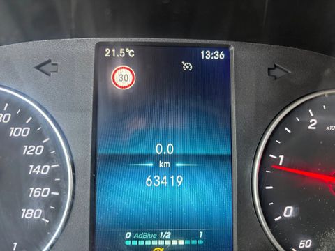 Mercedes-Benz 214CDI L1H1 Airco Navi Cruisecontrol Trekhaak 63400KM | Van Nierop BV [13]
