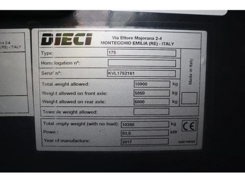Dieci
RUNNER 40.13 | HYDR. FORKS | LOW HOURS | Hulleman Trucks [20]