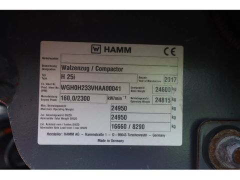 Hamm
H25I | H 25 I | LOW HOURS | GOOD CONDITION | Hulleman Trucks [20]
