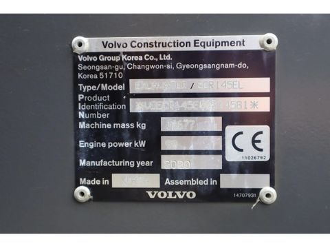 Volvo
ECR145E | ECR145 EL | TILTROTATOR | 3X BUCKET | DIG ASSIST | DOZER | Hulleman Trucks [20]