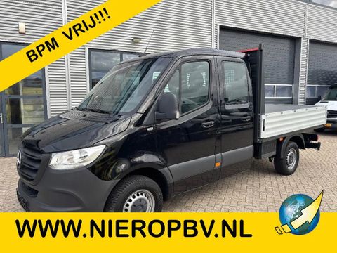 Mercedes-Benz 317CDI Dubbelcabine Openlaadbak Airco Cruisecontrol 3500KG Trekhaak Camera BPM VRIJ 5X OP VOORRAAD | Van Nierop BV [1]