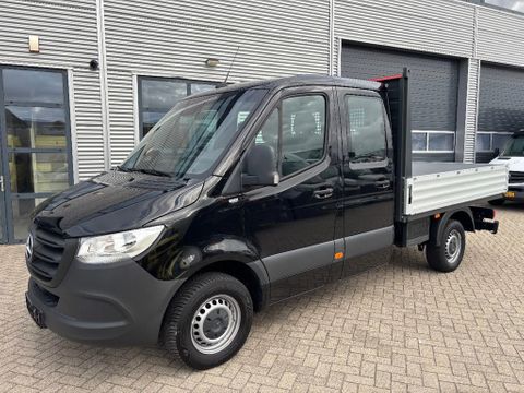 Mercedes-Benz 317CDI Dubbelcabine Openlaadbak Airco Cruisecontrol 3500KG Trekhaak Camera BPM VRIJ 5X OP VOORRAAD | Van Nierop BV [2]