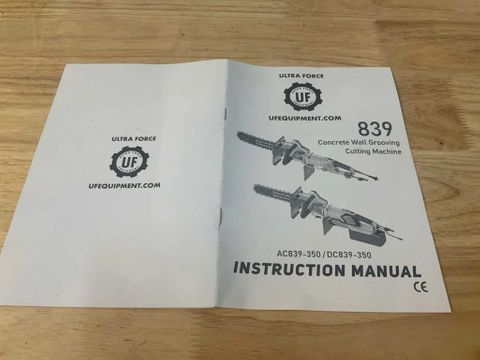 Ultra Force Equipment DC839 - Betonzaag | Used Machinery Trading B.V. [13]