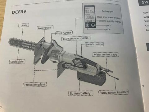 Ultra Force Equipment DC839 - Betonzaag | Used Machinery Trading B.V. [14]