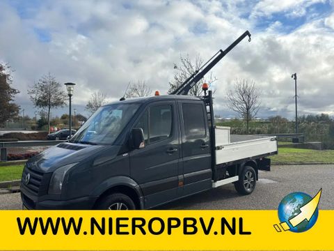 Volkswagen 2.0TDI Dubbelcabine Pick UP Airco Cruise Control Trekhaak HIAB 013T + Standkachel MARGE | Van Nierop BV [1]