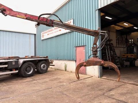 Mercedes-Benz L 6x2 MP1 WITH V-CRANE & HOOK-ARM SYSTEM (EPS WITH CLUTCH (3 PEDALS) / REDUCTION AXLE / STEEL-/AIR SUSPENSION / P.T.O. / LIFT-AXLE / ETC.) | Engel Trucks B.V. [9]