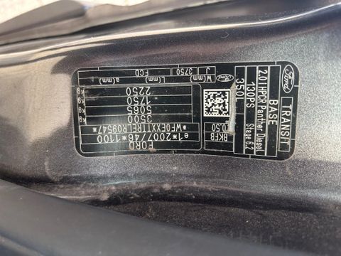 Ford 350 2.0TDCI L3H1 Trend Airco Cruisecontrol 130000KM MOTOR SCHADE | Van Nierop BV [8]