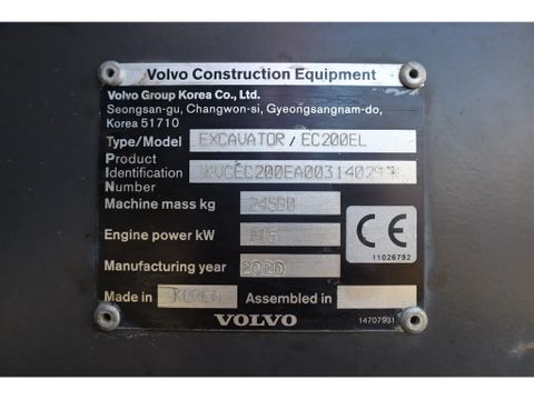 Volvo
EC200EL | EC 200 EL | TILT ROTATOR | 3D GPS | BUCKET | Hulleman Trucks [20]