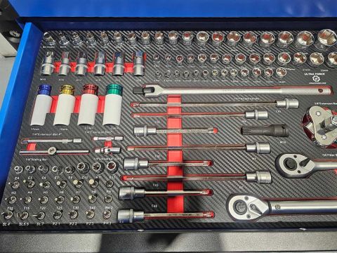 Ultra Force Equipment Jumbo gereedschapswagen 12 laden incl 293 pcs gereedschap | Used Machinery Trading B.V. [10]