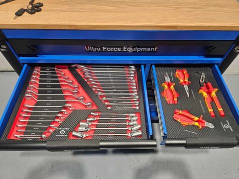 Ultra Force Equipment Jumbo gereedschapswagen 12 laden incl 293 pcs gereedschap | Used Machinery Trading B.V. [13]