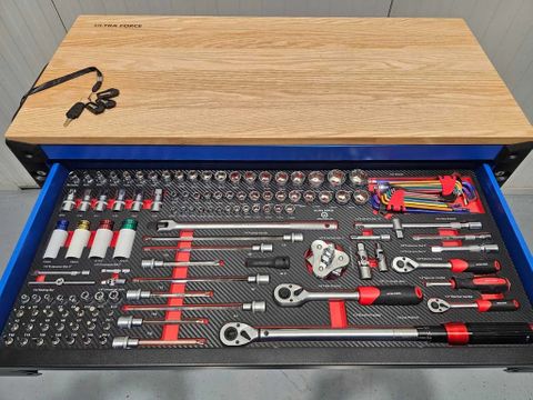 Ultra Force Equipment Jumbo gereedschapswagen 12 laden incl 293 pcs gereedschap | Used Machinery Trading B.V. [9]