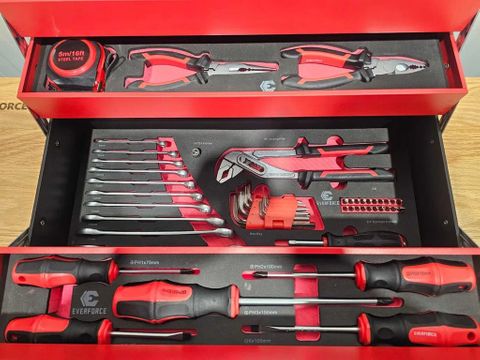 EVERFORCE Gereedschapskoffer metaal incl 86 pcs gereedschap | Used Machinery Trading B.V. [10]