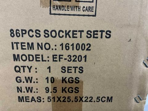 EVERFORCE Gereedschapskoffer metaal incl 86 pcs gereedschap | Used Machinery Trading B.V. [12]