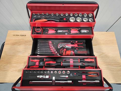 EVERFORCE Gereedschapskoffer metaal incl 86 pcs gereedschap | Used Machinery Trading B.V. [5]