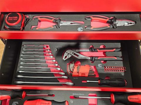 EVERFORCE Gereedschapskoffer metaal incl 86 pcs gereedschap | Used Machinery Trading B.V. [9]