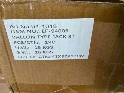 EVERFORCE Ballonkrik 3 ton, pneumatisch | Used Machinery Trading B.V. [11]