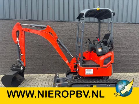 XCMG XE18 Rups Graafmachine / Minigraver Snelwissel 3 Bakken ( KUBOTA Motor ) | Van Nierop BV [1]