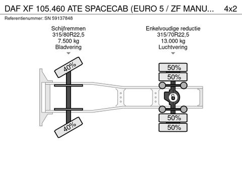 DAF ATE SPACECAB (EURO 5 / ZF MANUAL GEARBOX / P.T.O. / AIRCONDITIONING / FRIDGE UNDER BED / ETC.) | Engel Trucks B.V. [12]