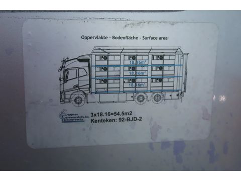 Volvo with a 7.30M cuppers box, 54.5 m². Nice Truck. Smart Tacho 2. | Companjen Bedrijfswagens BV [71]