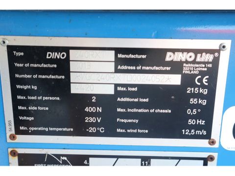 Dino
240 RXT | 24 METER | 215 KG | Hulleman Trucks [20]