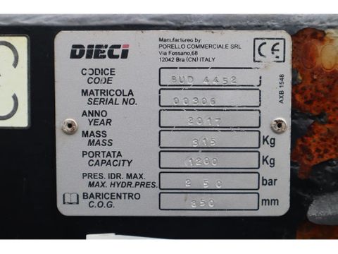 Dieci
JIB WINCH | 1.2 TON | WINDE | GOOD CONDITION | Hulleman Trucks [13]