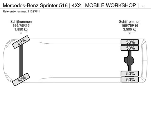 Mercedes-Benz
| 4X2 | MOBILE WORKSHOP | WERKSTATT | SERVICE VAN | Hulleman Trucks [21]