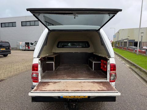 Toyota 2.5 D-4D 4X4 Airco Cruisecontrol Trekhaak 1.5Cab | Van Nierop BV [6]