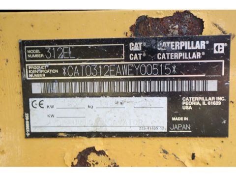 Caterpillar
312 EL | 312 E L | ROTOTILT & BUCKET | DOZERBLADE | Hulleman Trucks [20]