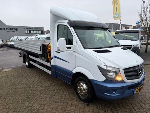 Mercedes-Benz 516 cdi airco afzet bak met effer 28/2s kraan euro6 | Van Nierop BV [2]