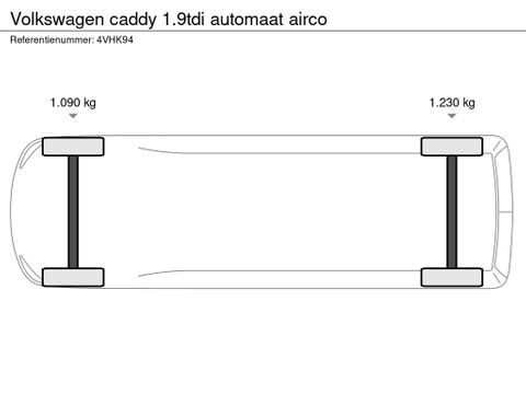 Volkswagen caddy 1.9tdi automaat airco | Van Nierop BV [11]
