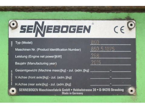 Sennebogen
860R | 860 R | CLAMSHELL BUCKET | Hulleman Trucks [18]