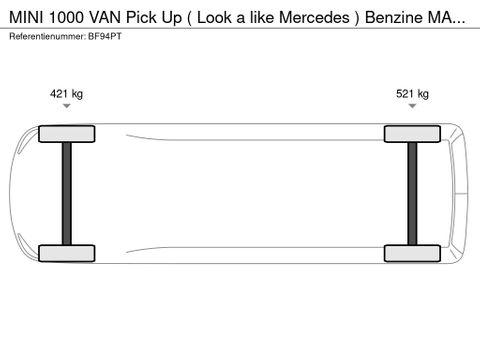 MINI Pick Up ( Look a like Mercedes ) Benzine MARGE | Van Nierop BV [12]