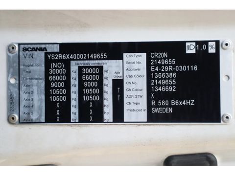 Scania
| 6X4 | FULL STEEL | BIG AXLES | RETARDER | EURO 6 | Hulleman Trucks [21]