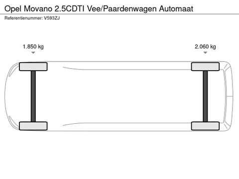 Opel 2.5CDTI Vee/Paardenwagen Automaat | Van Nierop BV [16]