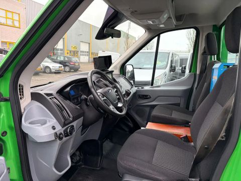 Ford 350 2.0TDCI Openlaadbak HIAB T-CLX013 Kraan Airco Cruisecontrol Trekhaak | Van Nierop BV [11]