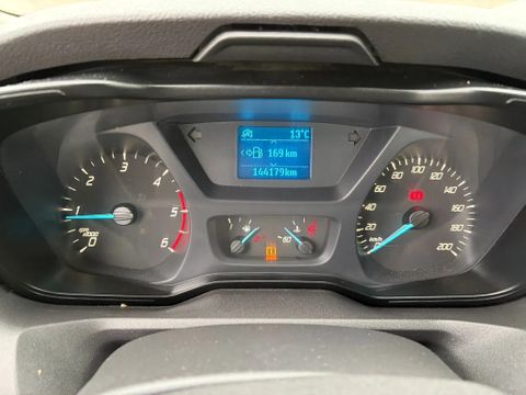 Ford 350 2.0TDCI Openlaadbak HIAB T-CLX013 Kraan Airco Cruisecontrol Trekhaak | Van Nierop BV [16]