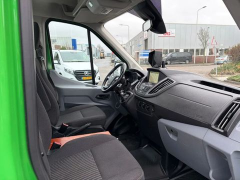Ford 350 2.0TDCI Openlaadbak HIAB T-CLX013 Kraan Airco Cruisecontrol Trekhaak | Van Nierop BV [4]