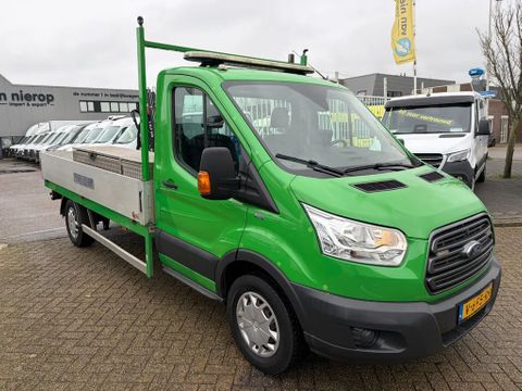 Ford 350 2.0TDCI Openlaadbak HIAB T-CLX013 Kraan Airco Cruisecontrol Trekhaak | Van Nierop BV [6]